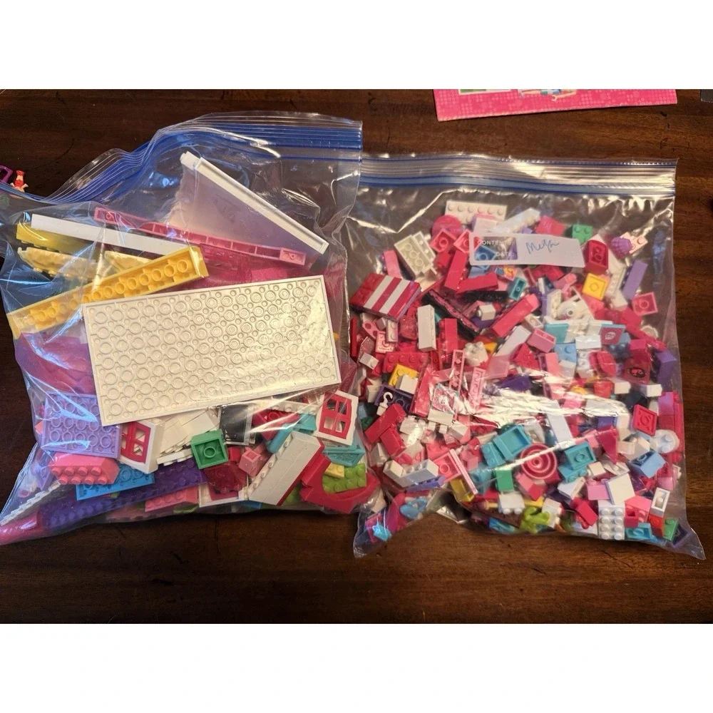 Mega Bloks Bulk Lot Barbie & Hello Kitty Approx 3.4 Lbs (Read Description)